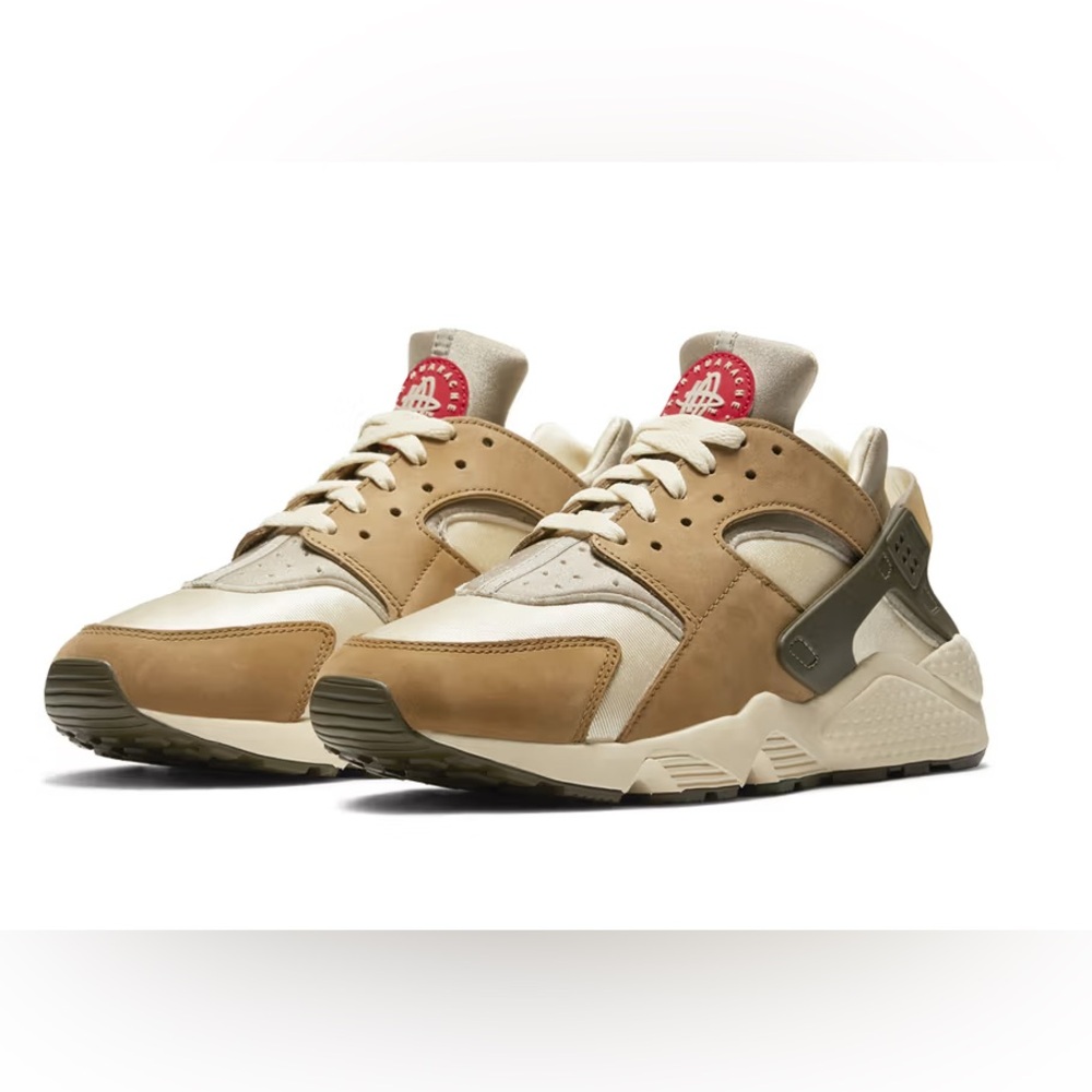 Stussy x Nike Air Huarache LE "Desert Oak" new in box deadstock sz 10 mens